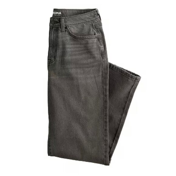 NWT Womens Sonoma Ultra High Rise Vintage-style Straight Leg Jeans - Sz 16 - Picture 2 of 3